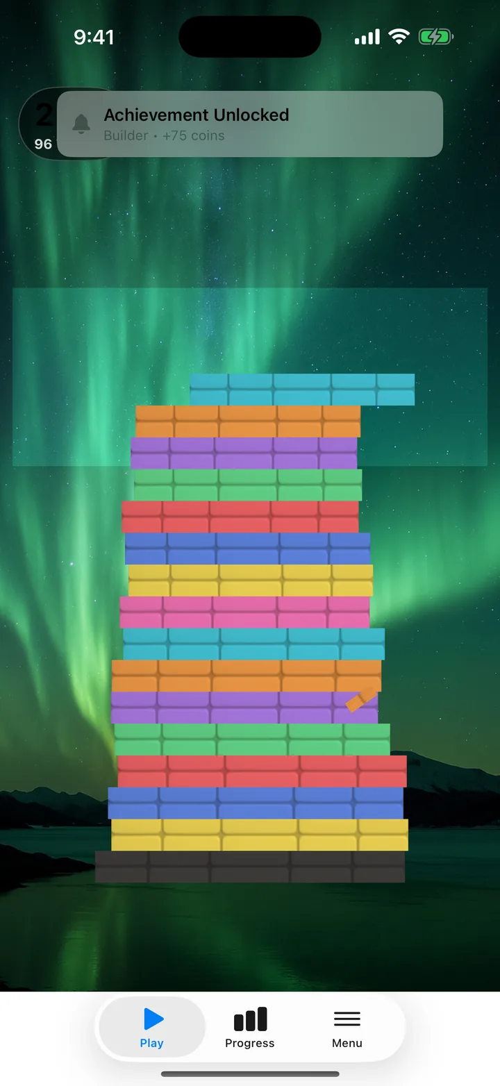 TowerStacker high tower run